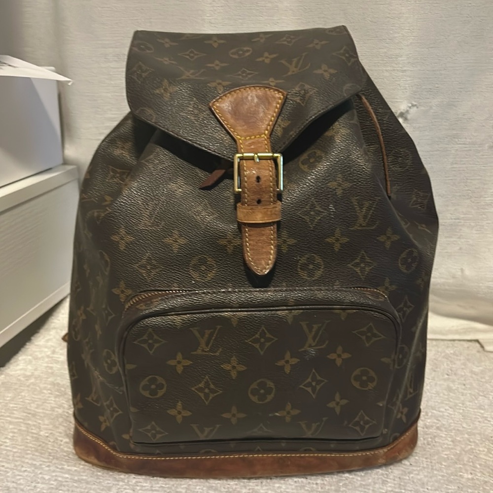Vintage Louis Vuitton Monogram Montsouris GM